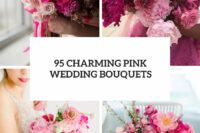 95 charming pink wedding bouquets cover