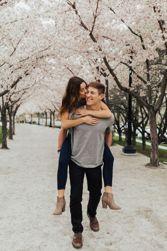 go casual and have fun during your engagement photo shoot, enjoy every moment of it
