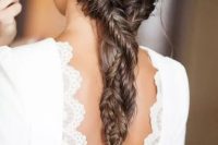 a braid made of two fishtail braids, which is a cool idea for any boho girl