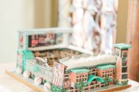serve up a recreation of his favorite baseball team’s home stadium – that will be a stunner at any party