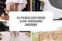 51 fabulous high low wedding dresses cover