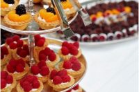 a stylish polished metal tiered dessert stand is all you need for a chic wedding, whether it’s a vintage or a modern one