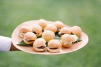 mini sliders are a delicious idea of a crowd-pleasing snack, everyone loves fast food