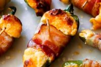 peppers filled with cheese and bacon are delicious, simple and amazing cocktail hour wedding appetizers