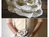 newspaper flowers can be used to decorate your venue giivng it a slightly vintage feel or to make some eco-friendly and sustainable wedding bouquets and arrangements
