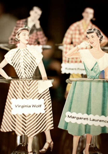 Adorable DIY Vintage Doll Place Cards For Your Wedding