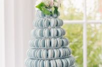 a lovely macarons wedding cake alternative