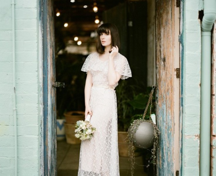 Picture Of botanical meets industrial bridal shoot at glasshaus nursery  10