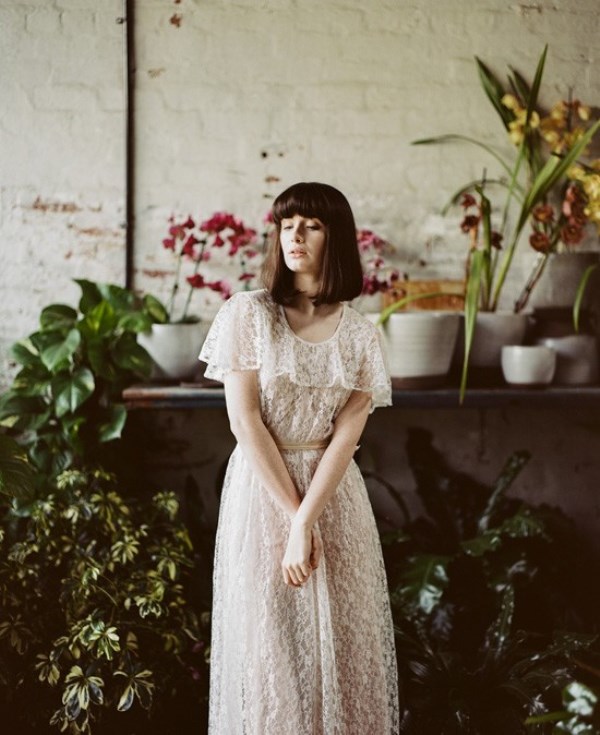Picture Of botanical meets industrial bridal shoot at glasshaus nursery  18