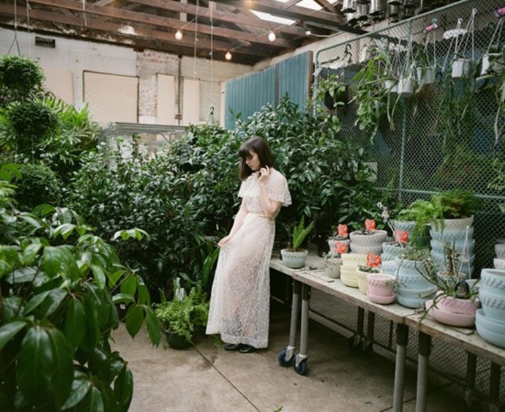 Picture Of botanical meets industrial bridal shoot at glasshaus nursery  4
