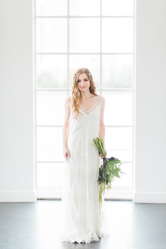 Elegant And Delicate Industrial Meets Rusic Wedding Inspiration