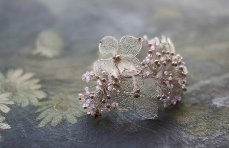 Ethereal Nature Inspired Bridal Accessories Collection From Cherished