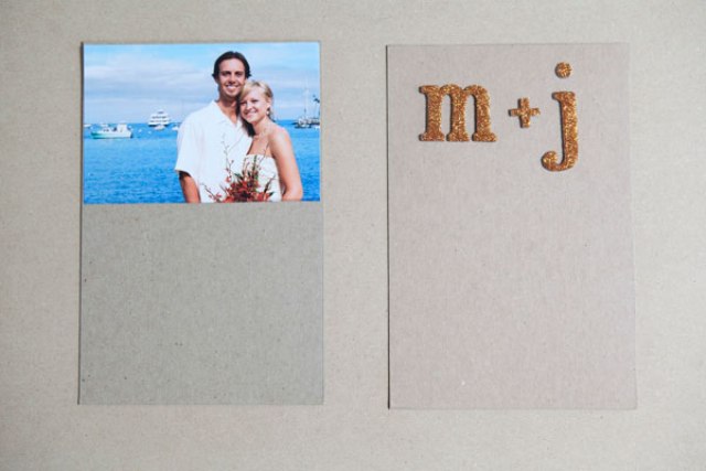 Cute DIY Wedding Card Mini Album