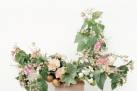 DIY Garden-Inspired Floral Centerpiece For Your Wedding6