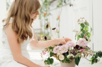 DIY Garden-Inspired Floral Centerpiece For Your Wedding9