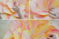 DIY Giant Standing Paper Flower For Your Wedding Decor10