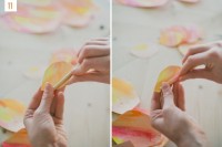 DIY Giant Standing Paper Flower For Your Wedding Decor11