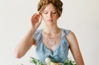 Gorgeous DIY Braided Hair Crown For Brides
