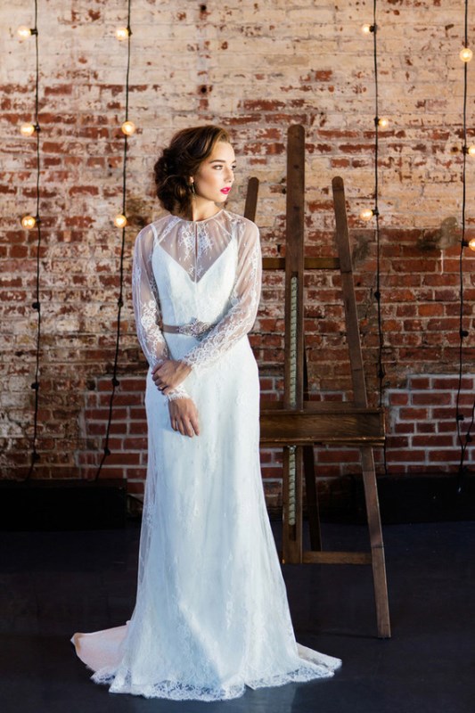 Jewel Toned Modern Industrial Wedding Inspiration