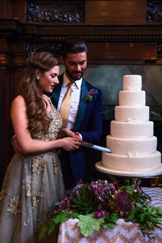 Luxurious Winter Opulence Wedding Styled Shoot At Law Society