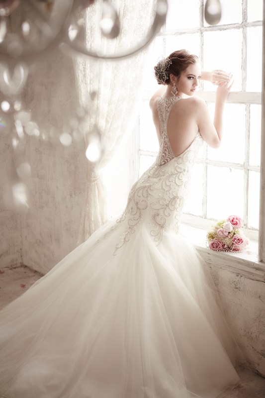Picture Of strikingly gorgeous spring 2016 bridal dresses collection from house of wu  5