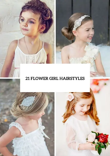 Super Cute Flower Girl Hairstyle Ideas To Make 22