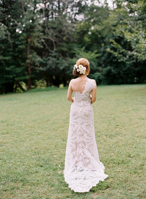 Picture Of elegant and romantic woodland wedding inspiration  10