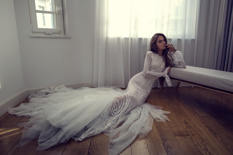 Sexy mix and match bridal dress 2016 collection from famous zahavit tshuba  1