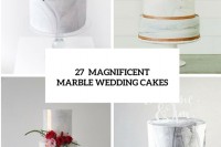 27-chic-and-luxurious-marble-wedding-cakes