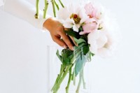 Beautiful DIY Bridal Peony Bouquet 3