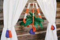 DIY Bohemian Chandelier For Your Wedding 15