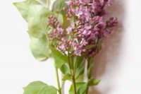 Naturally Beautiful DIY Wild Lilac Bouquet For Brides 3