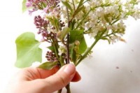 Naturally Beautiful DIY Wild Lilac Bouquet For Brides 5