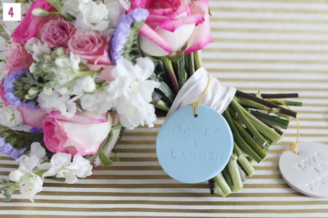 DIY Charms To Personalize Your Wedding Bouquet
