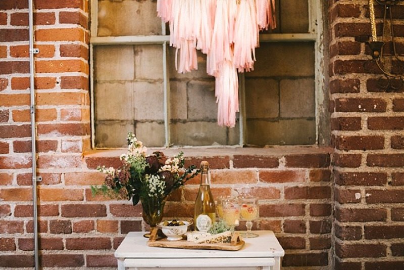 Picture Of boho meets industrial wedding inspiration  19