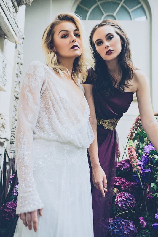 ‘Sleeping Beauty’ Wedding Shoot With An Insanely Pretty Floral Installation