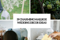 26 Charming Mailbox Wedding Décor Ideas 27