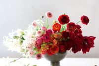 Chic DIY Ombre Floral Wedding Centerpiece 4