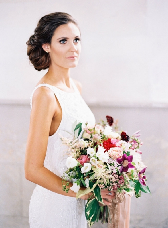 Enchanting Jewel Toned Wedding Inspiration At Marigny Opera House