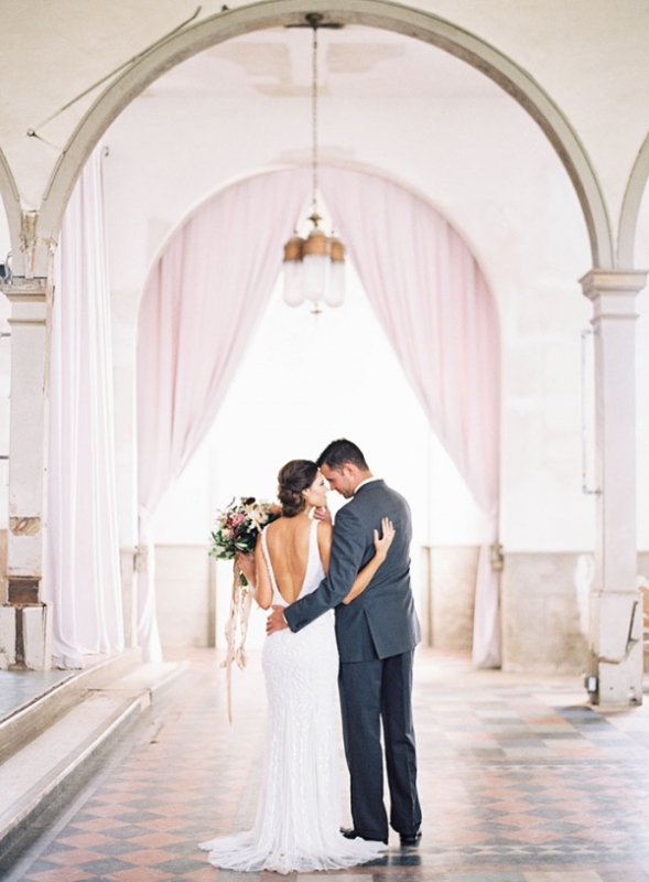 Picture Of enchanting jewel toned wedding inspiration at marigny opera house  9
