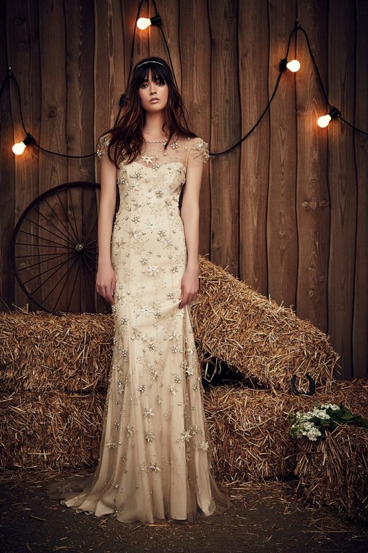 Rustic Glam Jenny Packham 2017 Bridal Dress Collection