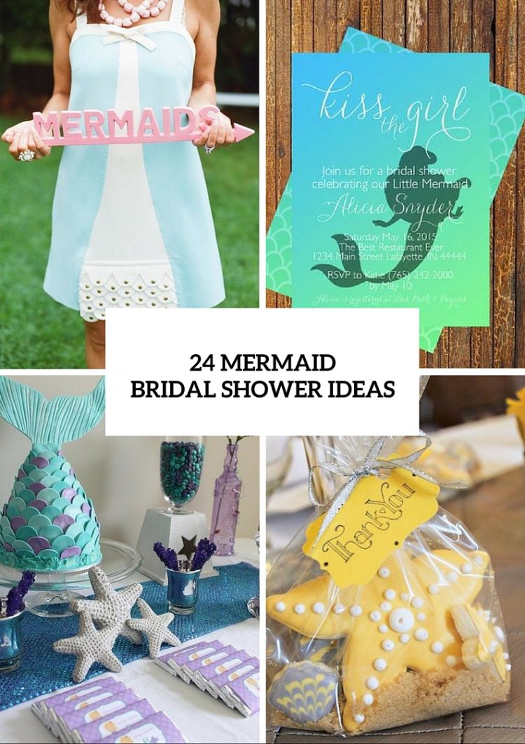 24 Mermaid Bridal Shower Ideas For Fairytale Lovers