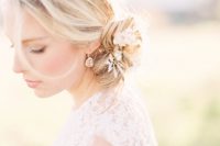 26-chic-messy-chignon-wedding-hairstyles-1