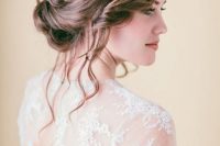 26-chic-messy-chignon-wedding-hairstyles-26