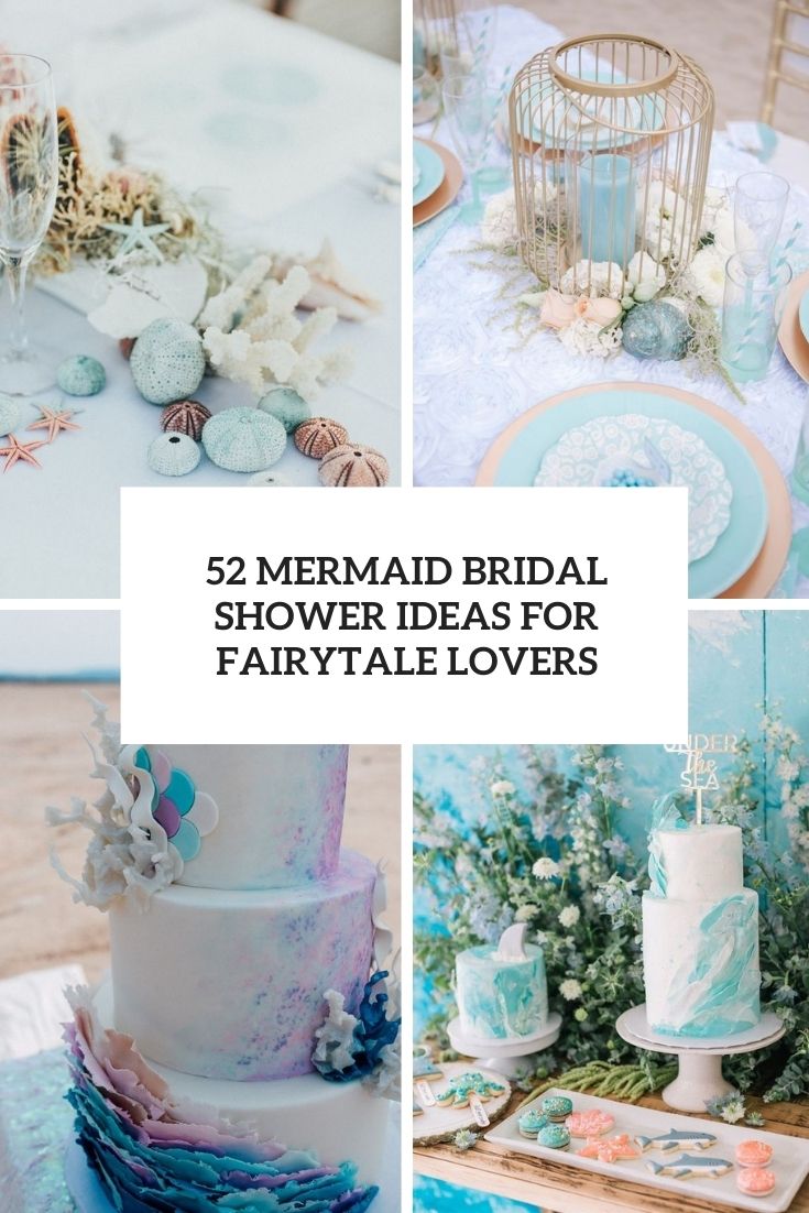 mermaid bridal shower ideas for fairytale lovers cover