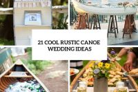 Awesome Ways To Use A Canoe At Your Rustic Wedding