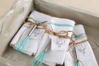 Cooking themed bridal shower favors