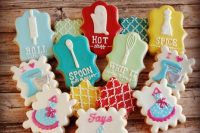 Cooking themed cookies
