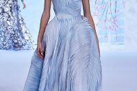 Lavender Blue Couture Bridal Dress From Ralph & Russo 2016 Collection