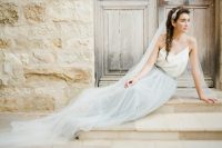 Powder Blue Gown By Temperly London